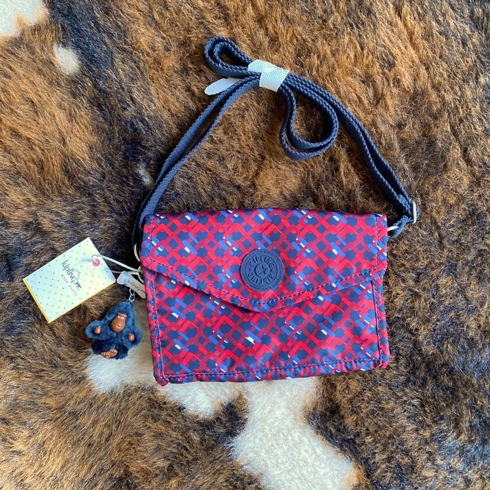 Kipling Crossbody Bag w Cute Keychain *new*